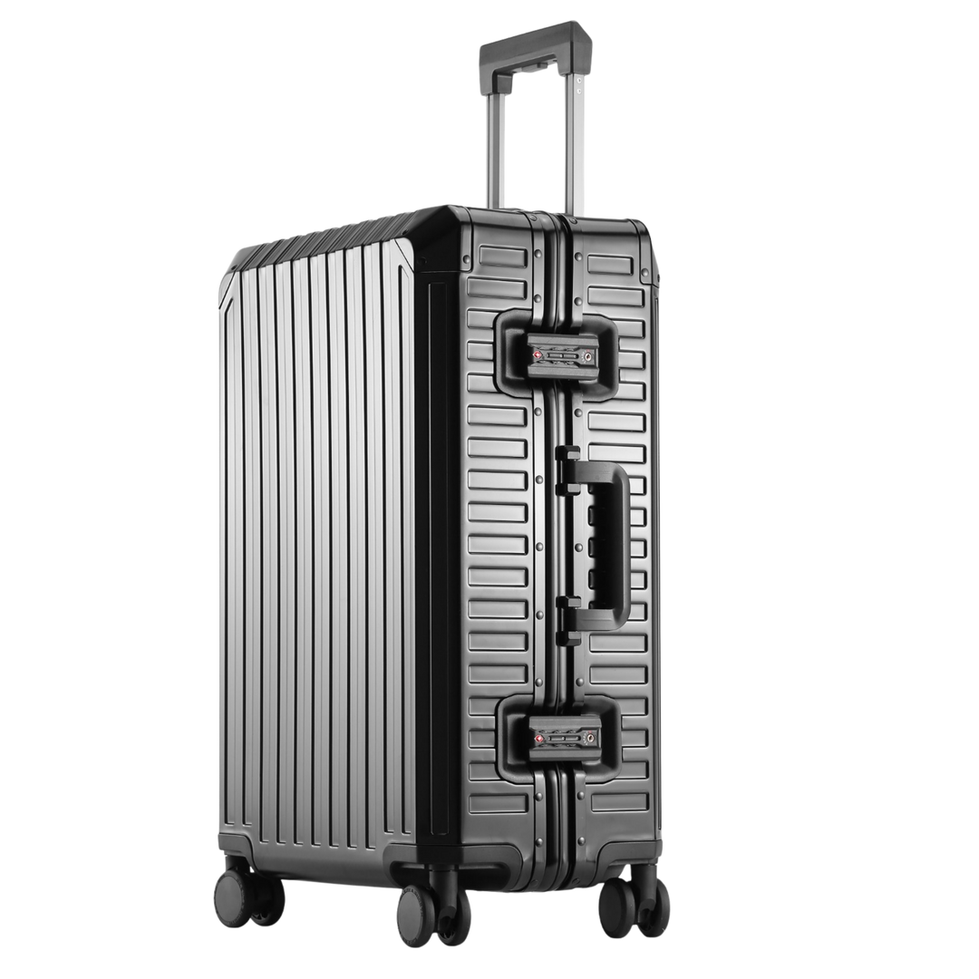 ICONIC ALUMINIUM - BLACK TRAVEL SET