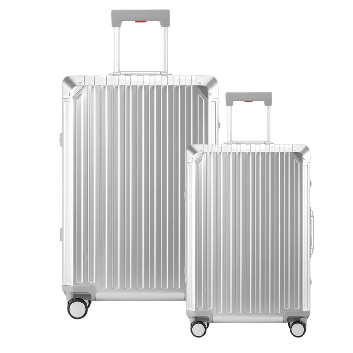 ICONIC ALUMINIUM - SILVER TRAVEL SET